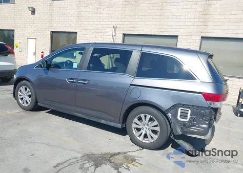 2017 Honda Odyssey Se from USA, damaged, VIN 5FNRL5H30HB014780